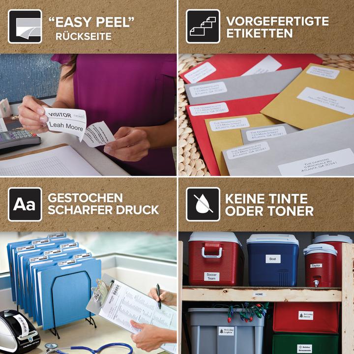 Actual product image Dymo Labels LabelWriter 4XL 104x159 mm, 220 pcs.