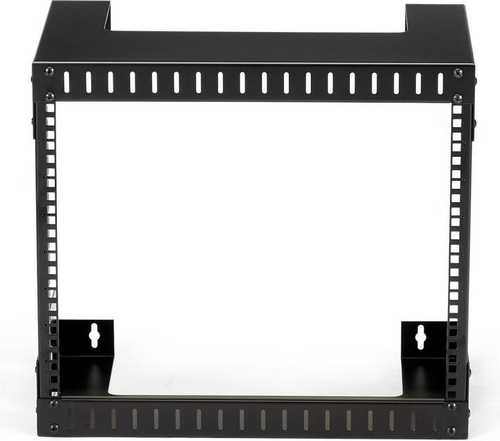 Image du produit StarTech 8HE 19 pouces Open Frame Appareils Rack mural - 30cm de profondeur - Wall Mount Rack en acier (8 HE, Rack 19 pouces)