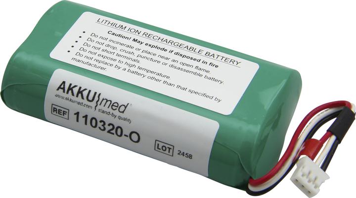 AccuCell Akku Infusionspumpe Volumat Agilia - Typ 179033-R2 (1 Stk., Gerätespezifisch, 2200 mAh, Ladegerät inkl. Akku)