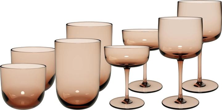 Actual product image Like. by Villeroy & Boch Like Glass Komplett-Gläser-Set (0.39 l, 8 x)