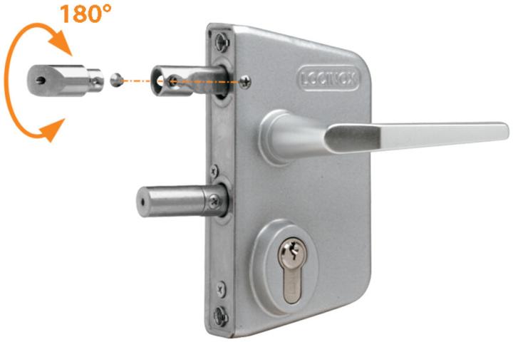 Immagine prodotto Locinox Serrature per cancelli da giardino a cilindro rotondo (1 pz.)