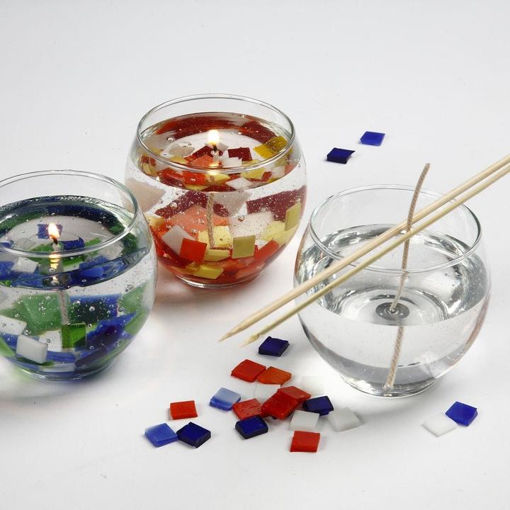 Immagine prodotto Creativ Company Kerzengefäss 12 Stück, Verpackungseinheit: 12 Stück
