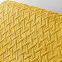 Actual product image Douceur D'intérieur quilted sofa protector, yellow, 279 x 179 cm