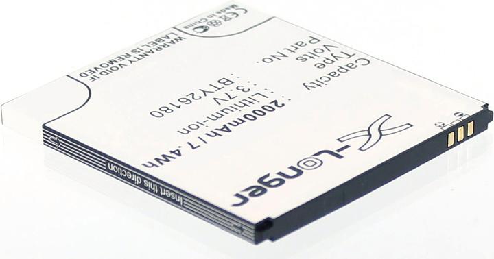 Actual product image AGI 13272 - Battery/Battery - Mobistel - Black - White - Lithium-Ion (Li-Ion) - 2000