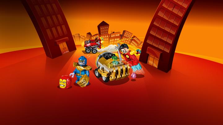 Actual product image LEGO Mighty Micros: Iron Man vs. Thanos (76072, LEGO Marvel)