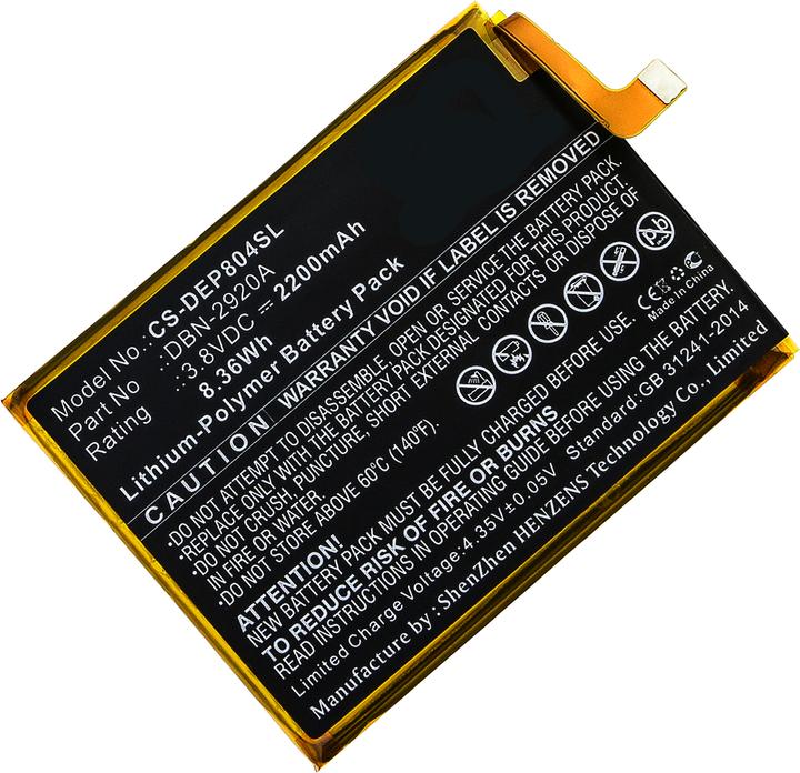 Actual product image AGI Battery compatible with Doro 8040 - Battery - 2.200 mAh