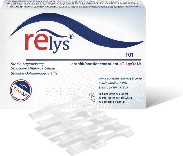 Actual product image Serelys RELYS Monodose 20x0.35ml (7 ml, 20x0.35ml single ampoules)