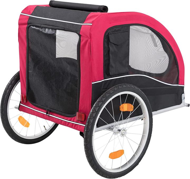 Actual product image Trixie Bicycle trailer M (Dog, Reflectors)