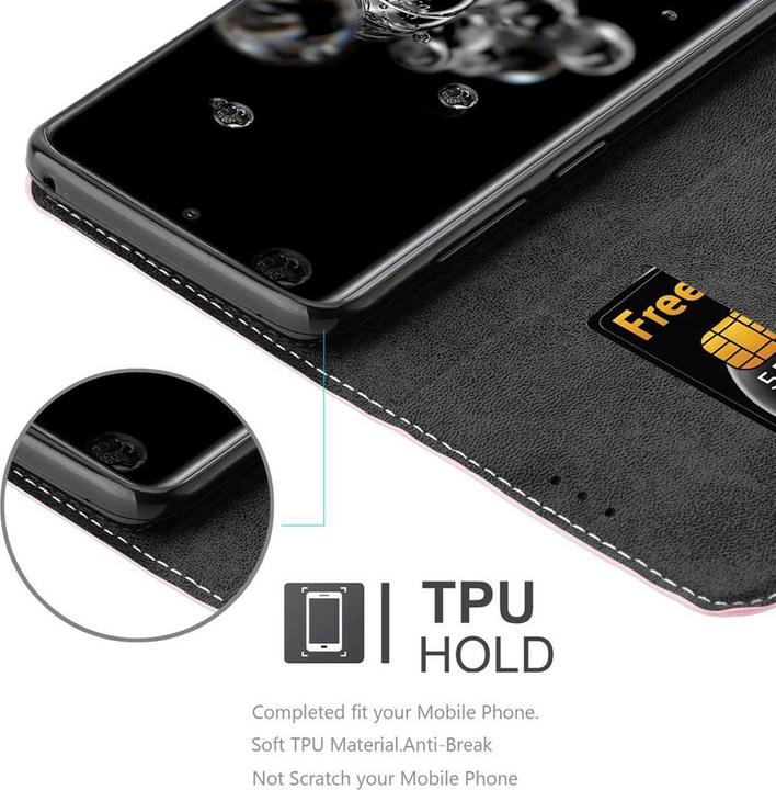 Actual product image Cadorabo Book X Wallet Cover (Samsung Galaxy S20 Ultra)