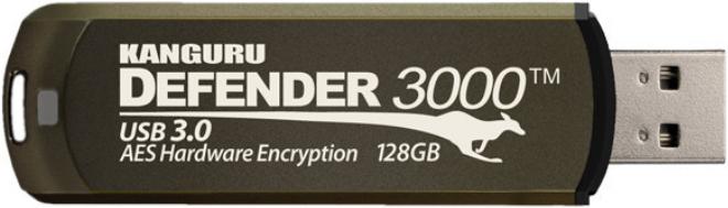 Kanguru Defender 3000 - 32 GB - USB Type-A - 3.2 Gen 1 (3.1 Gen 1) - cap - 38 g (32 GB, USB-A)