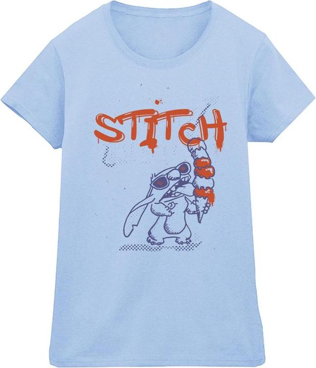 Immagine prodotto Disney Lilo & Stitch Ice Creams Maglietta Donna (XL)