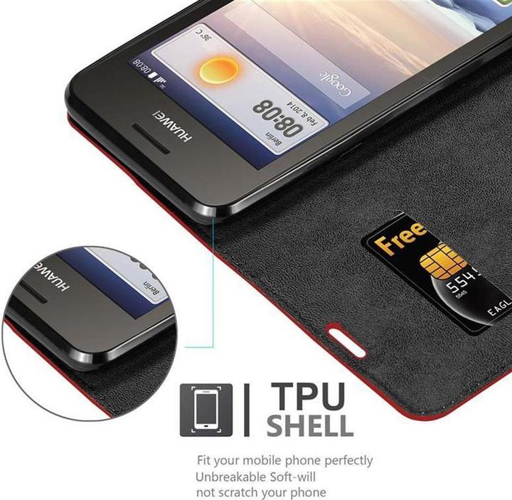 Productafbeelding Cadorabo Boek Onzichtbare Magneethoes (Huawei Ascend Y330, Huawei Ascend Y360)