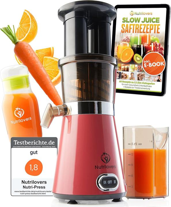 Actual product image Nutrilovers Slow Juicer