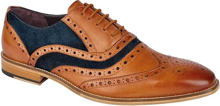 Produktbild Roamers LederSchnürschuhe mit Lochmuster (44)