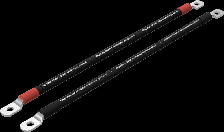 Offgridtec ® 1m de câble de batterie 25mm² des deux côtés oeillets M10