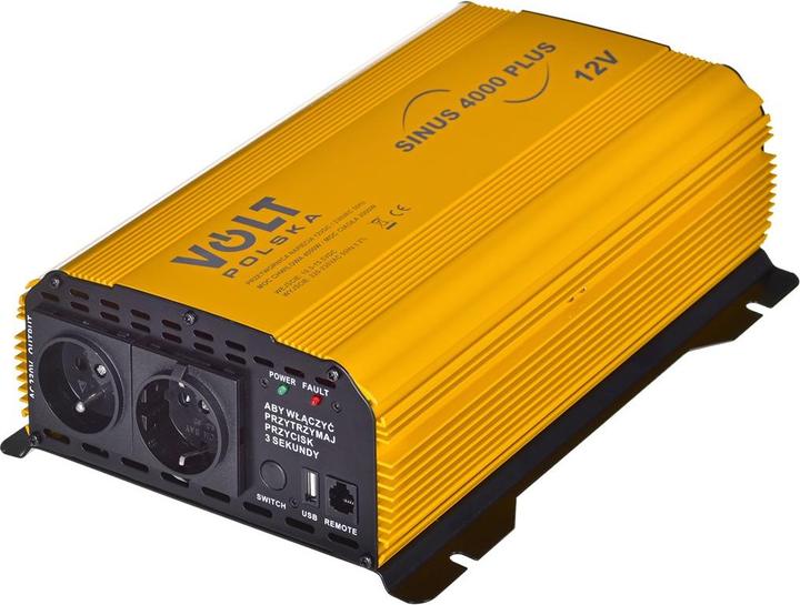 Actual product image Volt Polska Przetwornica SINUS PL 4000 12/230V