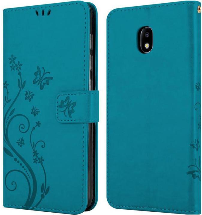 Actual product image Cadorabo Flower Book Cover (Samsung Galaxy J3 2017 (US version))
