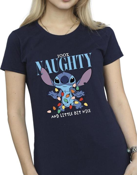 Immagine prodotto Disney Lilo & Stitch Naughty & Nice Maglietta Donna (S)