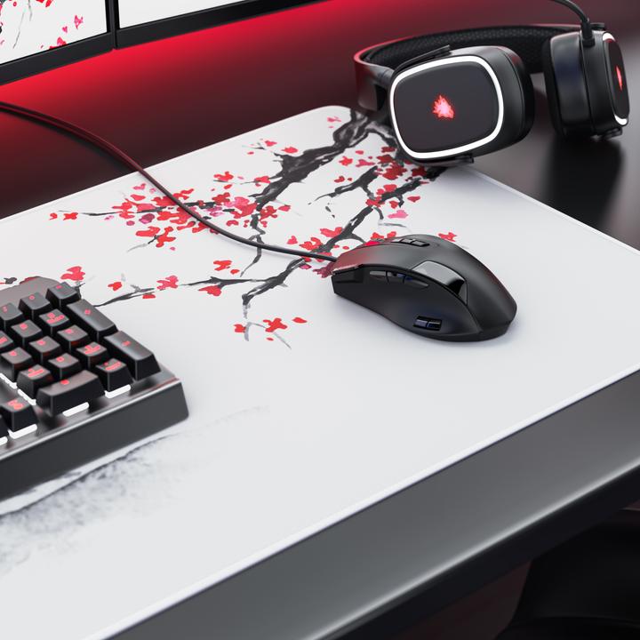 Image du produit Titanwolf Tapis de souris gaming, 900 x 400mm XXL Speed Gaming Mouse Mat, Mousepad Extra Large Surface, Ink (XXL)