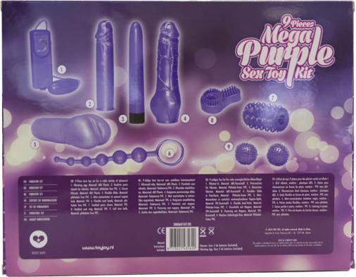 Actual product image ToyJoy Mega Sex Toy Kit