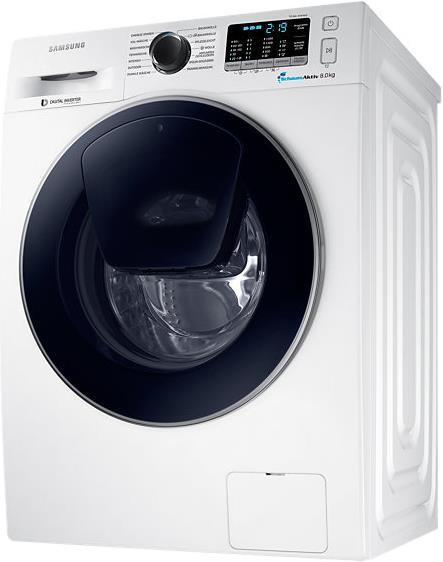 Samsung Ww80k5400uw/Ws (8 kg, Gauche)