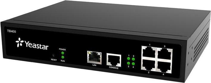 Actual product image Yeastar Gateway TB400 VoIP-ISDN 4x BRI