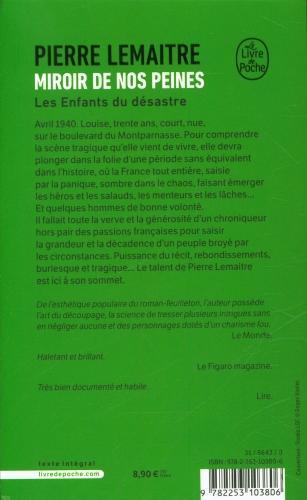 Image du produit Miroir de nos peines (Français, Pierre Lemaitre, 2021)