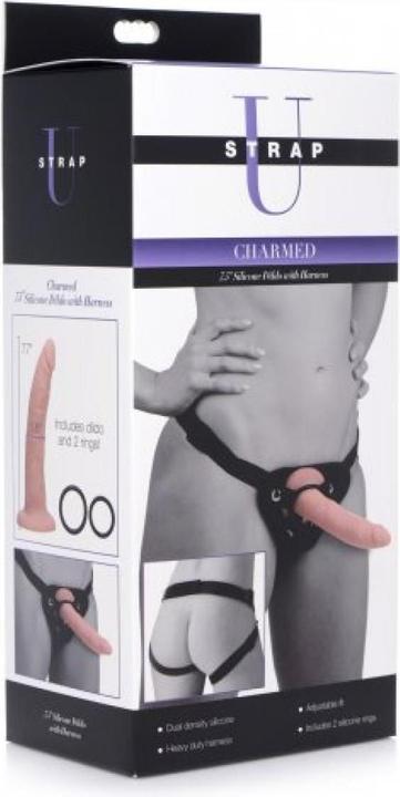 Actual product image XR Brands Charmed Dildo with Harness