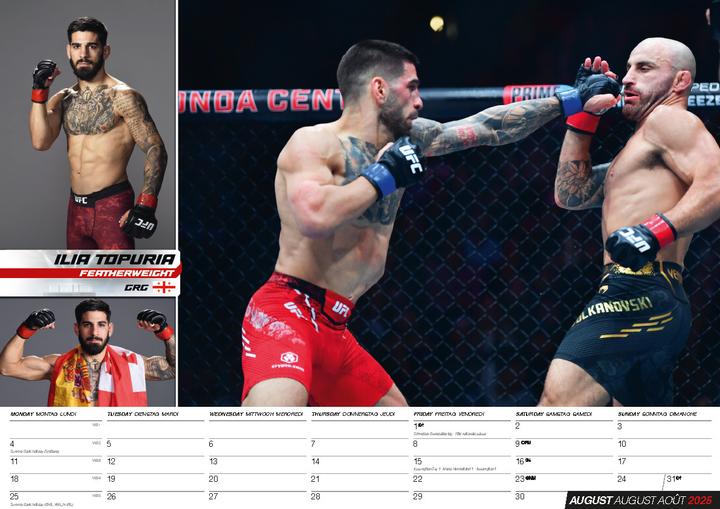 Produktbild MMA Kalender 2025 (42 x 30 cm, Deutsch)