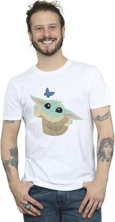 Produktbild Star Wars The Mandalorian Butterfly Catching TShirt (L)