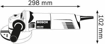 Actual product image Bosch Professional Gws 1000 (125 mm)