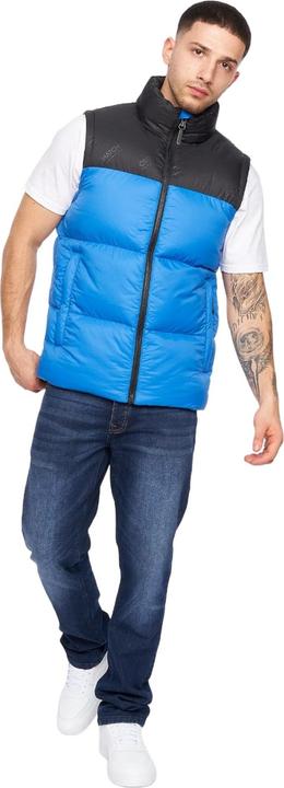 Actual product image Crosshatch Mens Demerley Contrast Panel Gilet (S)