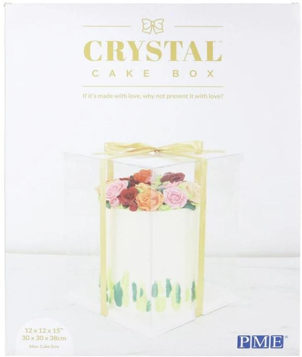 Actual product image PME Cake box set transparent