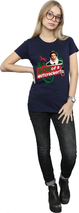 Immagine prodotto Elf Son Of A Nutcracker Maglietta Donna (XXL)