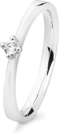 Actual product image Breuning RING - 4-piece prong setting (51, 750/18 K Gold)