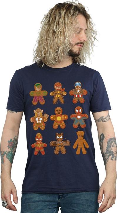 Produktbild Avengers Christmas Gingerbread TShirt (S)