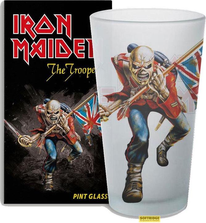 Image du produit KKL Iron Maiden verre The Trooper (0.50 l)