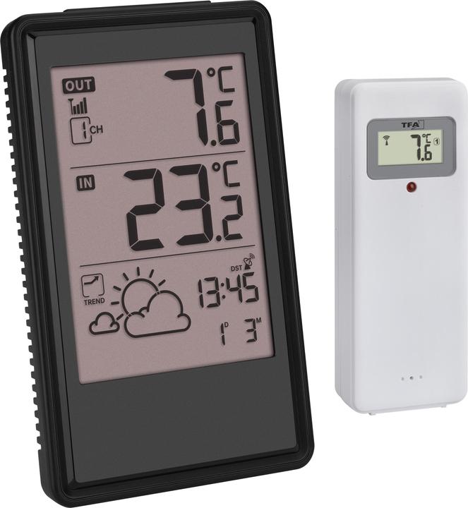 Actual product image TFA Funk Wetterstation schwarz