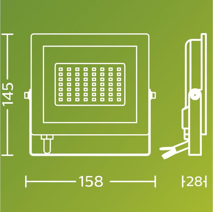 Produktbild Philips Outdoor Flutlicht Lois (3200 lm, IP65)