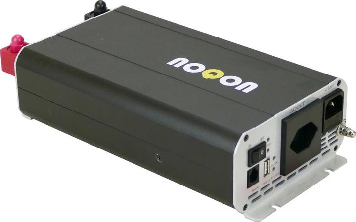 Produktbild Noqon NSC512 500W/12V Sinus-Wechselrichter mit Ladegerät, NVS- und USV-Funktion