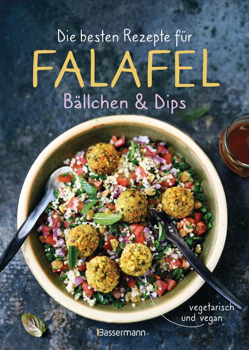 Actual product image Die besten Rezepte für Falafel. Bällchen & Dips - vegetarisch & vegan (German, Penguin Random House Publishing Group GmbH, 2022)