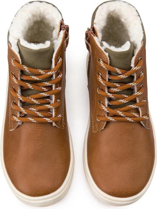 Produktbild La Redoute Collections Gefütterte Stiefeletten mit Reissverschluss (39)