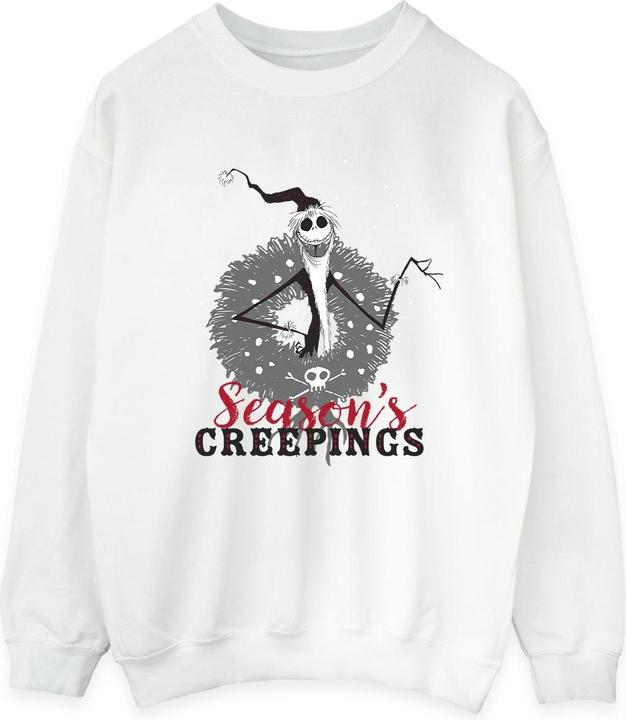 Produktbild Disney The Nightmare Before Christmas Seasons Creepings Wreath Sweatshirt (XL)