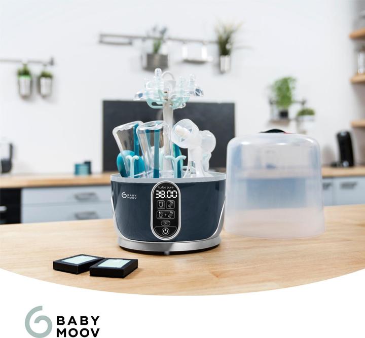 Produktbild Babymoov Sterilisatoren & Vaporisatoren Dampf-Sterilisator Turbo Pure - mit Trocknungsfunktion
