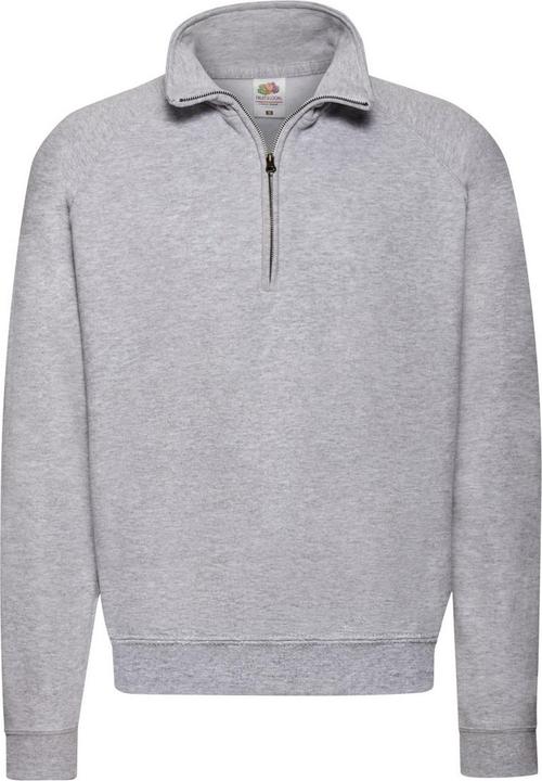 Fruit of the Loom Classic Sweatshirt mit kurzem Reissverschluss