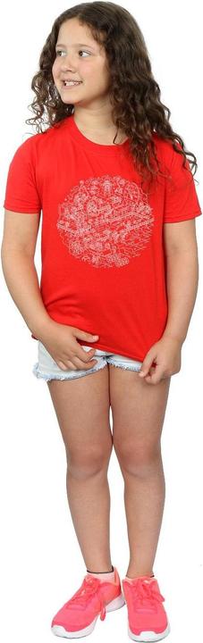 Immagine prodotto Star Wars Christmas Death Star Maglietta Ragazze (128)