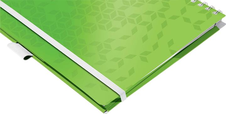 Image du produit Leitz Livre en spirale Wow (A4, À rayures, Couverture souple)