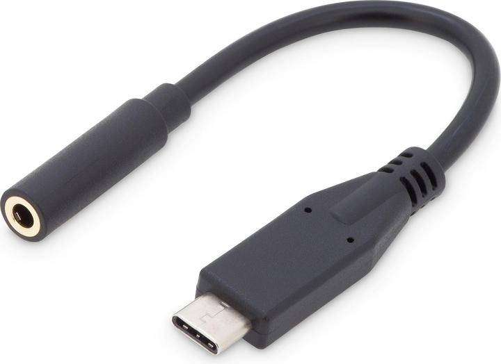 Digitus USB C – 3.5 mm Buchse Audio Adapter (0.20 m, USB)