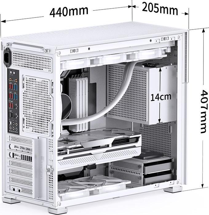 Immagine prodotto Jonsbo D41 Screen ATX (ATX, Mini-ITX, mATX, DTX)