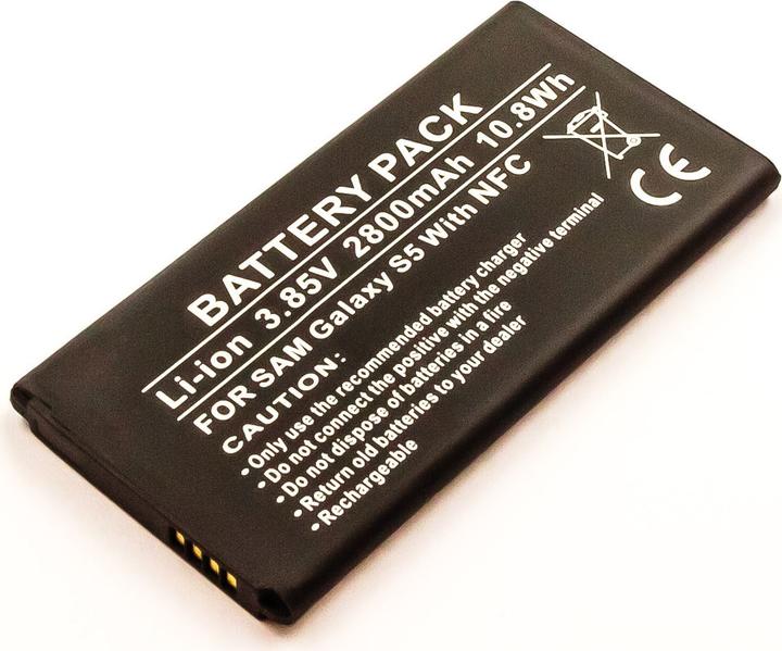 Actual product image AGI Battery compatible with Samsung Galaxy S5 Active - Battery - 2,800 mAh